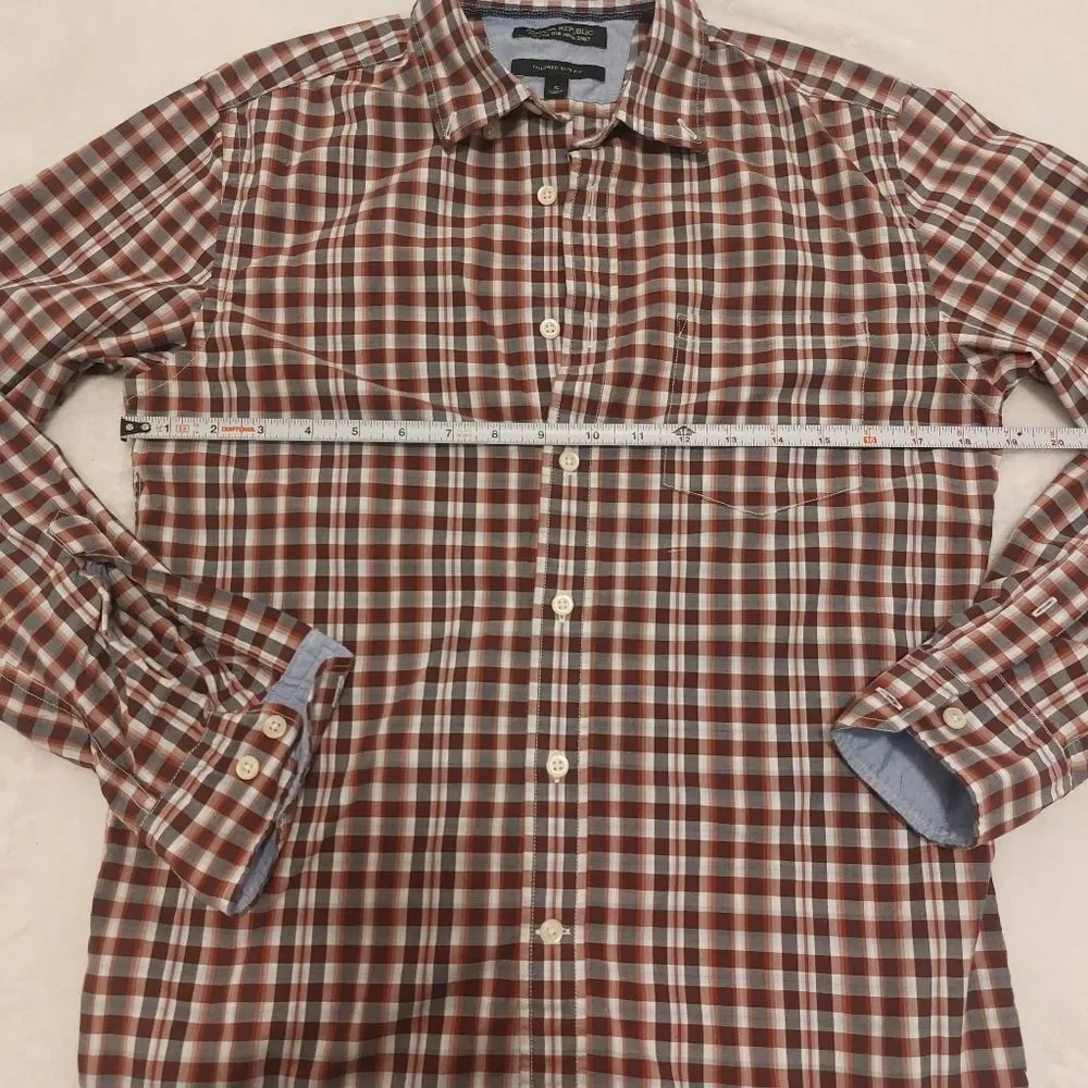 Banana Republic Button Down Shirt Size Small Plaid
